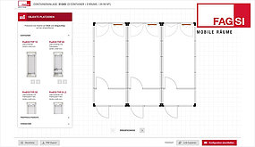 Screenshot of the Fagsi configurator.